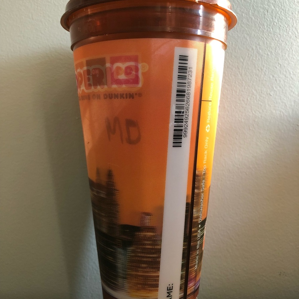 Dunkin Donuts Travel Mug